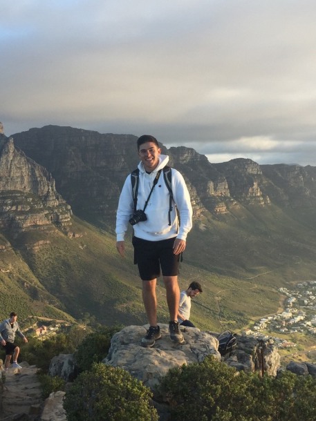 Andrew Olivo in Cape Town, South Africa